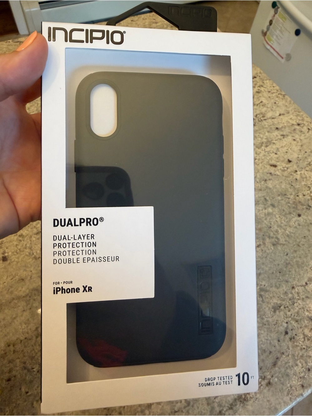 Incipio DualPro Protective iPhone XR Case - Black